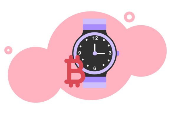 Bitcoin Travel Icon Design Vector Watch: A Modern Graphic Freebie for Branding