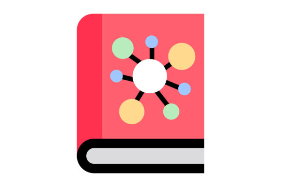 Book Icon Molecule Atom Design Creative: A Graphics Freebie for Polished Content