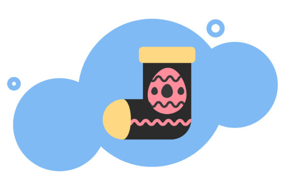 Easter Icon Creative Art Sock Egg Design Review