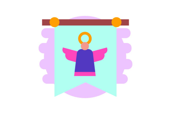 Easter Icon Cute Angel: A Graphics Freebie That Adds Charm to Branding