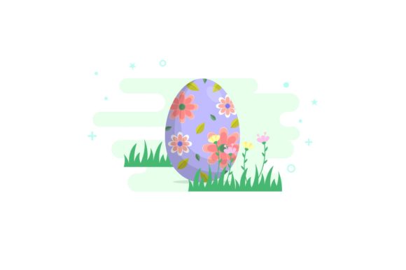 Easter Purple Icon Clip Art Style – A Versatile Graphic Design Asset for Branding and Content