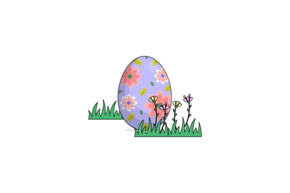 Easter Purple Icon Filled Line Style: A Fresh Graphic Freebie for Local Branding