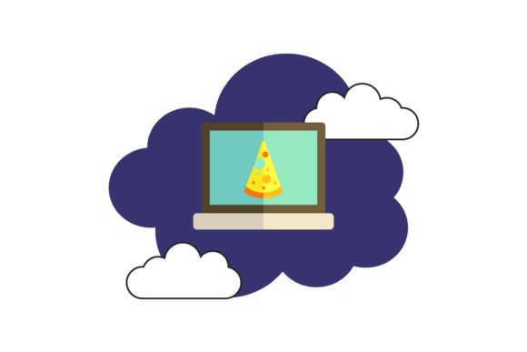 Food Vector Cloud Style Graphics: A Freebie for Digital Product Creators