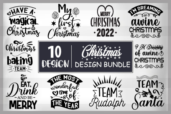 FREE Christmas Design Bundle: A Graphic Asset for Cozy Crafts
