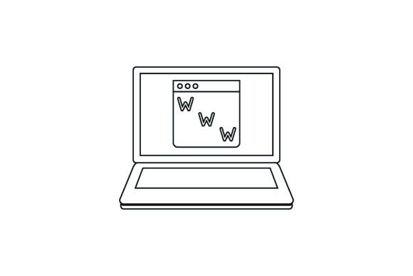 Icon Flat Laptop: A Versatile Design Asset for Creative Projects