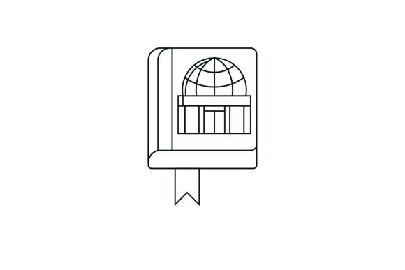 Icon Space Cute Book Coloring Page Review