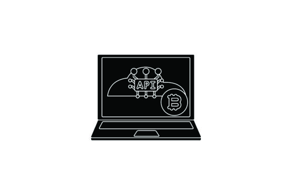 Laptop Bitcoin Icon API: A Practical Graphic Design Freebie for Digital Sellers
