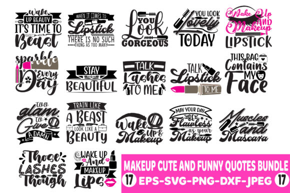 Makeup Cute and Funny Embroidery Bundle Review