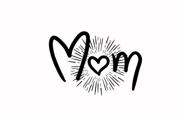 Mothers Day Aset Mom Light Black: A Versatile Graphic Design Freebie
