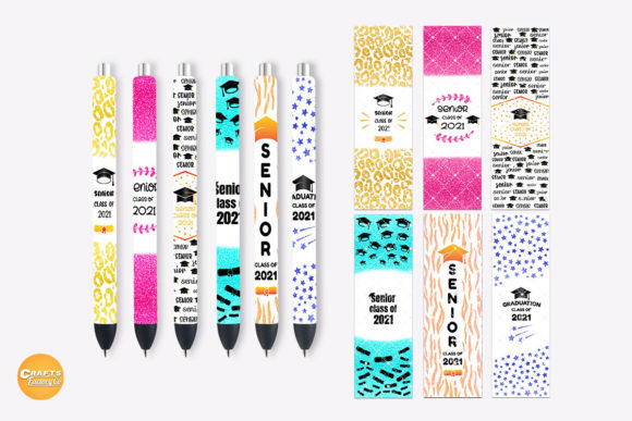 Pen Wrap Senior Class of 2021: A Graphic Design Asset for Small Business Branding