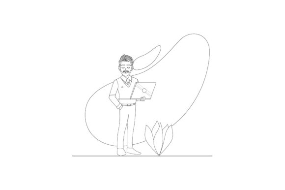 Person Icon Vector Illustration – A Freebie Graphic for Real Crafting Projects