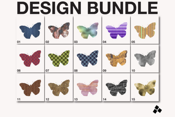 Sublimation Butterfly Design SVG Bundle for Modern Website and Editorial Graphics
