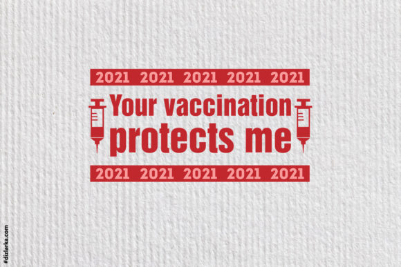 Your Vaccination Protect Me Graphics for Crafts and Marketing